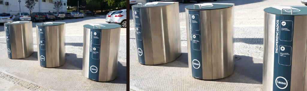 Contentores enterrados hidráulicos Lasso