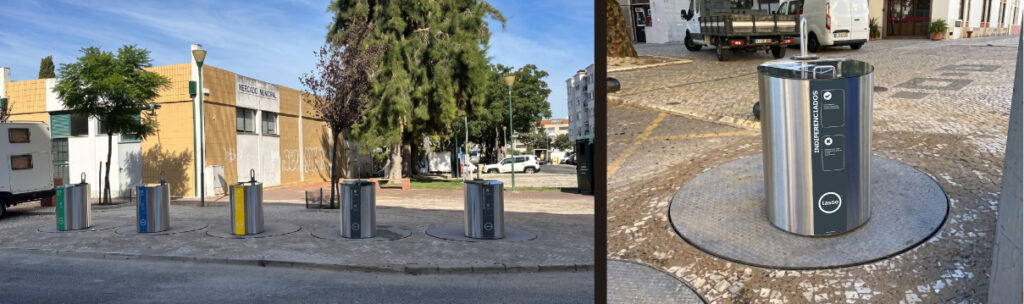 Contentores enterrados Green Bee em Alenquer